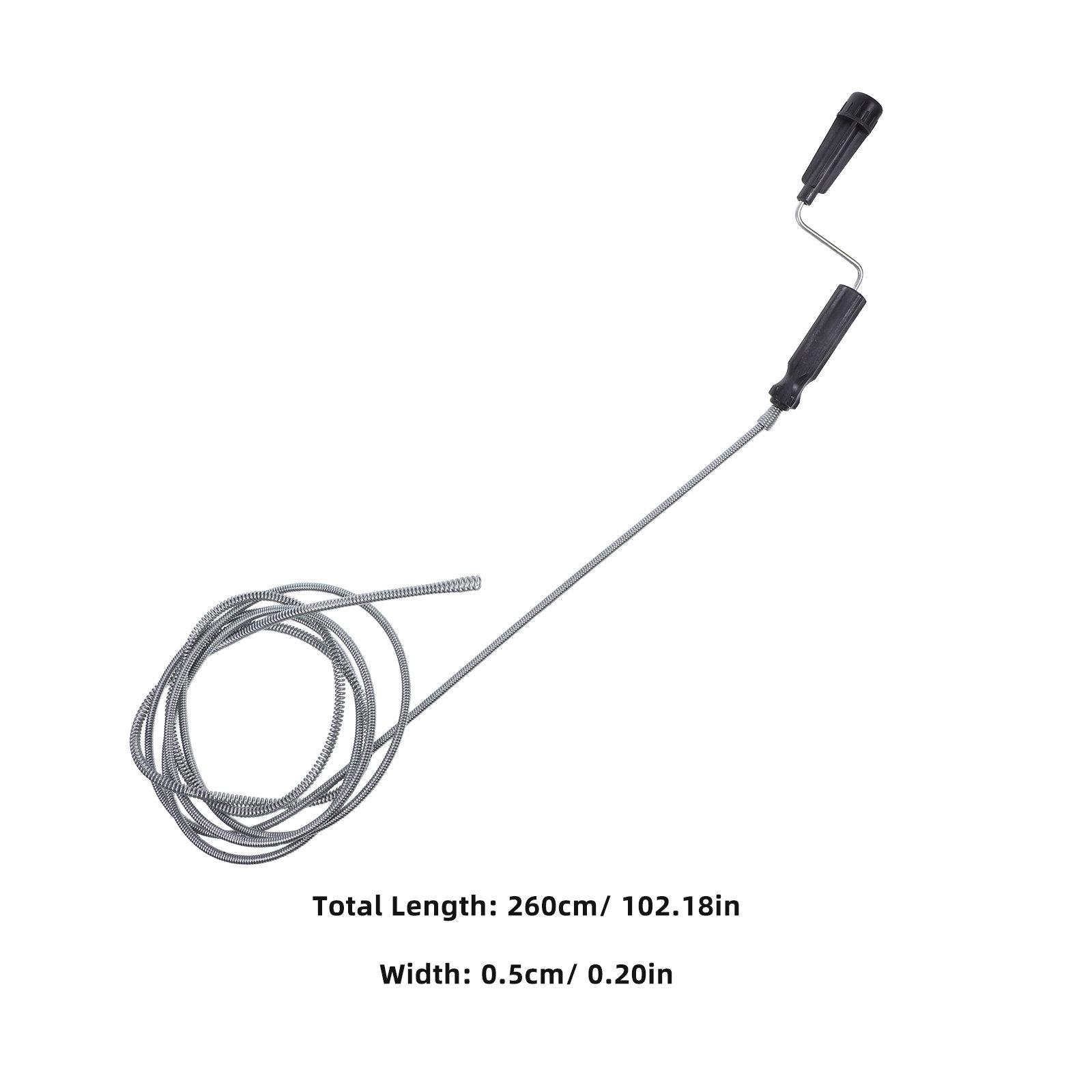 

Спиральный уловитель волос для слива Ручная змея для удаления засоров для ванной комнаты, кухни, отеля, сливов, инструмент для удаления волос, очиститель слива