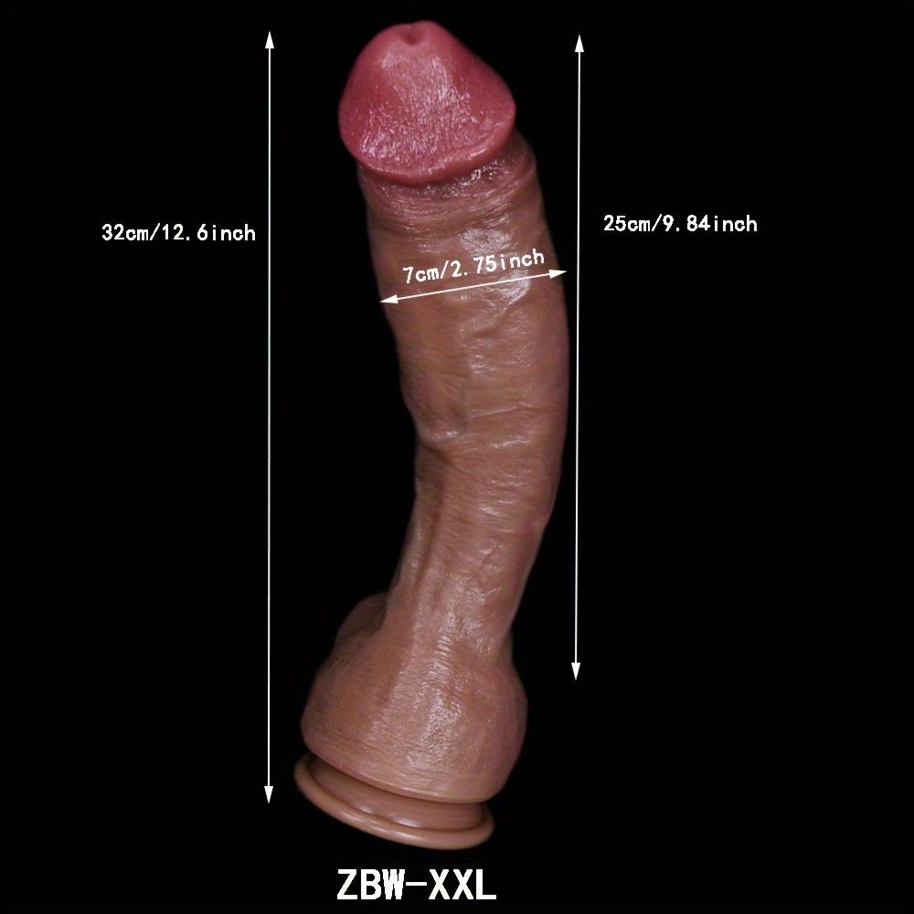Levensechte Realistische Penis Zachte Siliconen Huid, Gesimuleerde Menselijke Meridianen, Twee Grote Maten Beschikbaar voor Vrouwelijke Masturbatie en Koppel Seks Volwassen Seks Speelgoed