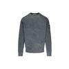 Crew Neck Pullover Distressed Long Sleeve Sweater Men Sweater Gray 731562290-V2M35