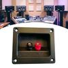2 Way Speaker Box Clamp DIY Home Car Stereo Binding Post Square Spring Cup Connector Speaker Junction Box Back Panel