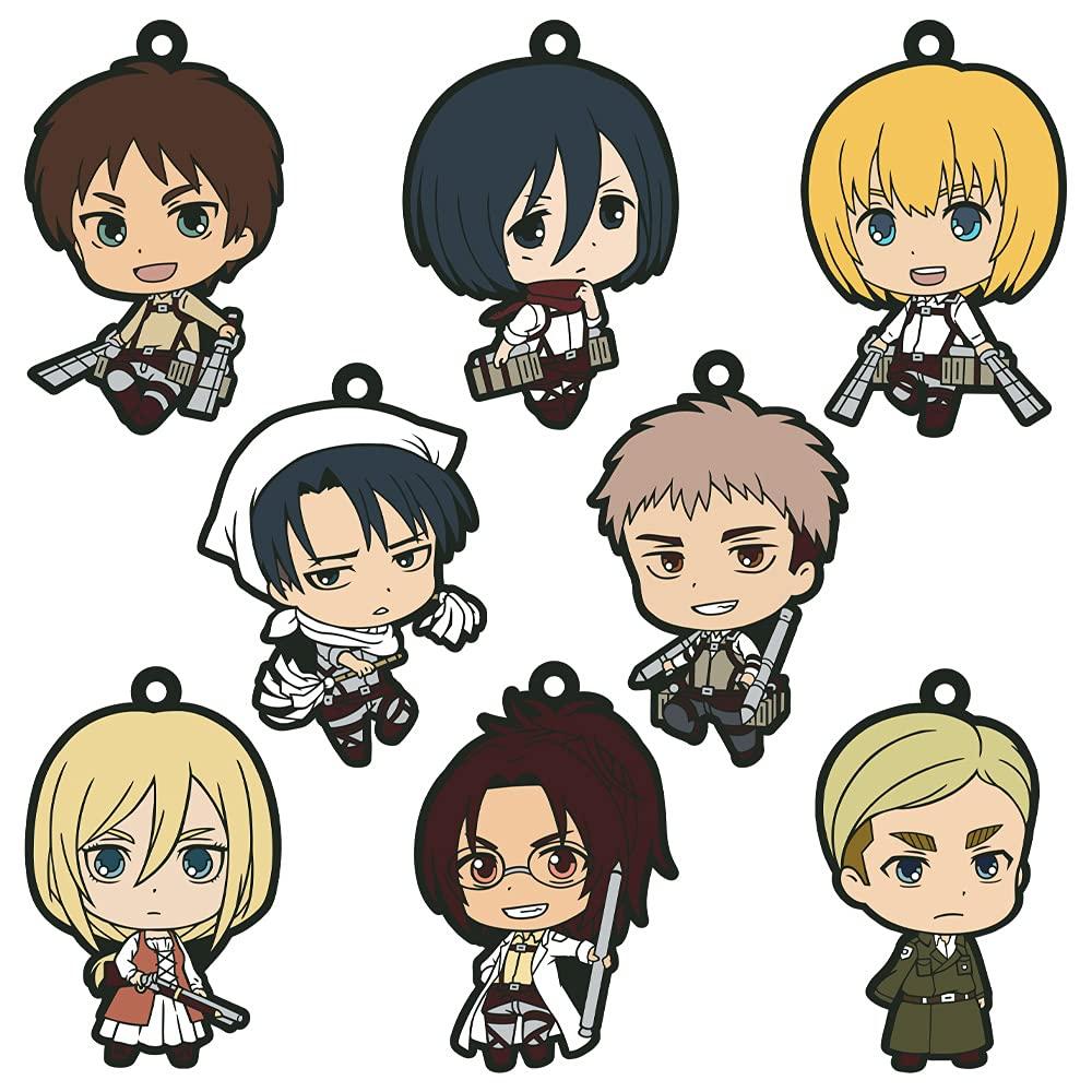 Attack on Titan Rubber Strap Collection vol.2 (BOX)