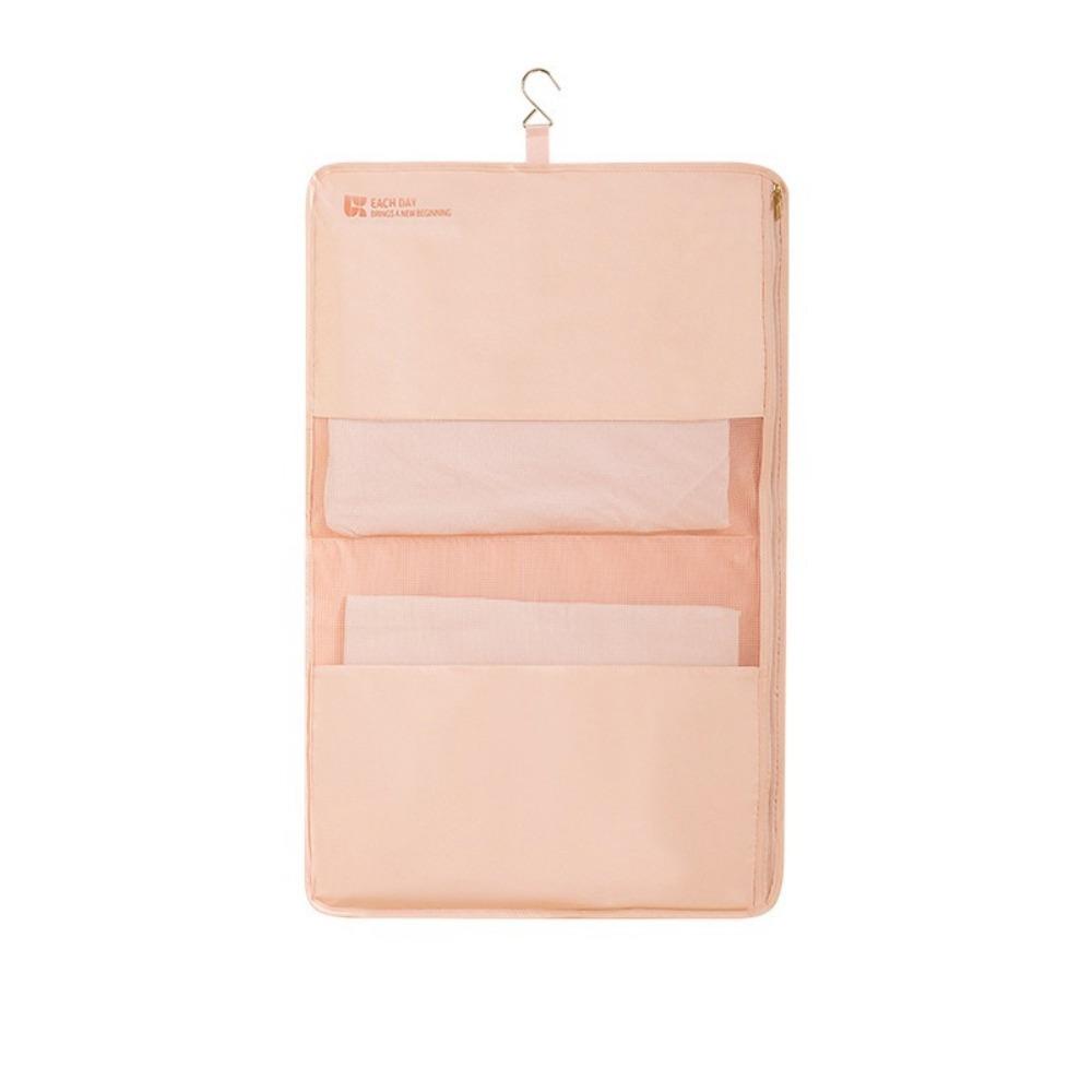Mesh Hanging Clothes Organizer Large Capacity Space Saving Clothes Hanger Bag Visible with Hook Clothing Storage Bag Wardrobes