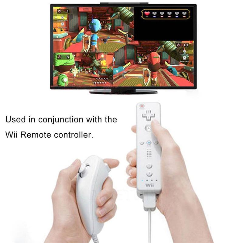 Bunte Nunchuck Nunchuk Videospiel-Controller-Fernbedienung für Ns Wii-Konsole