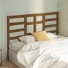 VidaXL Headboard Honey Brown 156x4x104 Cm Solid Pine Wood 818148