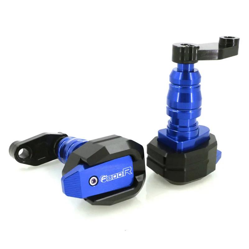 

For BMW F800R K1200R K1300R K 1200R 1300R F 800R Motorcycle Falling Protection Frame Slider Fairing Guard Crash Pad Protector Blue-F800R