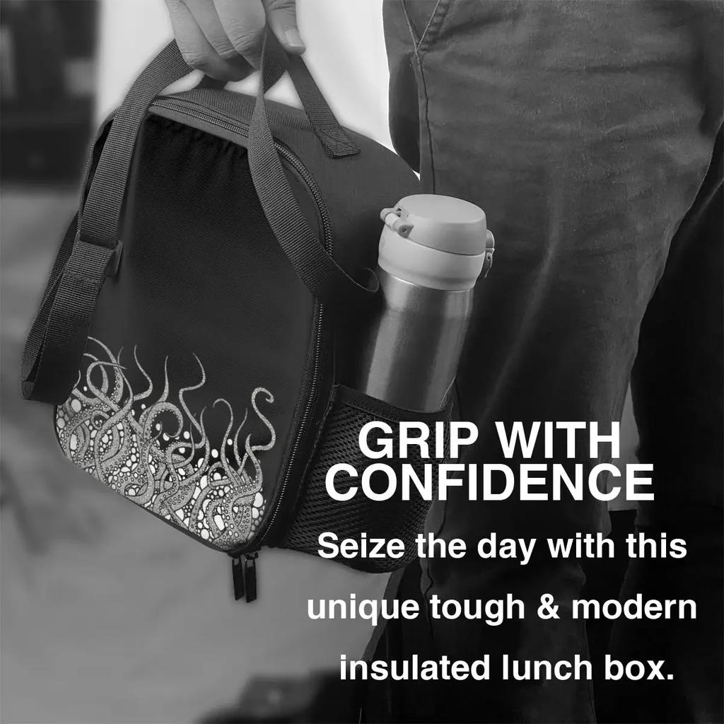 Isolierte Lunchtasche für Camping Reisen Tragbar Thermokühlbox Bento Box Damen Kinder