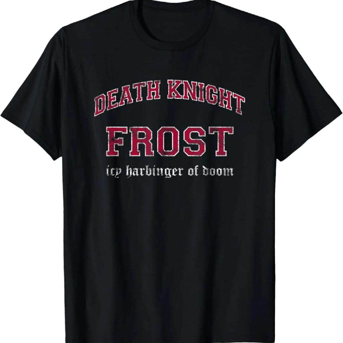 

Frost Death Knight MMO Gamer T-Shirt XXXXXL чорний