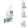Sanrio Hello Kitty Unicorn Plush Keychain With Soft Short Pile For Cute Character Collectors