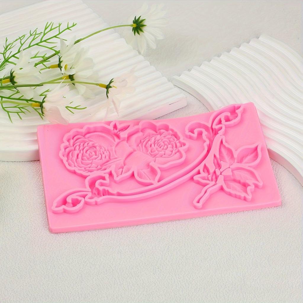 1Pc Peony Flower Mold - Silicone, DIY Cake & Chocolate Baking Decor Tool