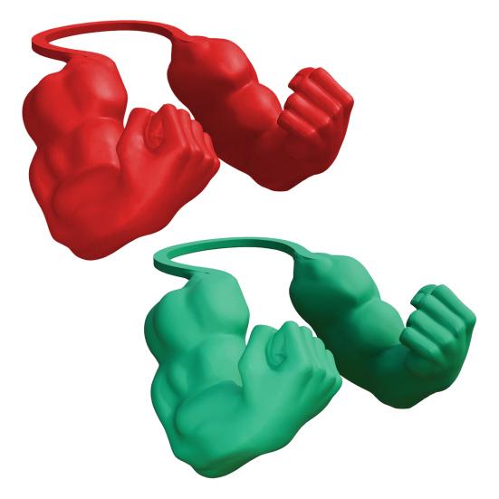 2Pcs Cat Muscular Arm Costume Cat Neck Arm with Muscle 3D Printed Superhero Cosplay Pet Spoof Toy Funny Cat Photo Prop Accessory