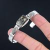 Sisters Day Deal Dendritic Tiger Stone Sterling Silver Artisan Bangle Jewelry