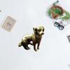 Brass Ornament Standing Dog Ware