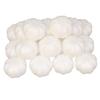 White Foam Pumpkin Polystyrene Craft Balls Craft Decoration Balls for DIY , Household, Halloween Decorations 28 x 40mm