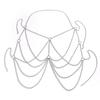Fashion Luxury Multilayer Metal Tassels Waist Belly Chain Necklace for Men Punk Summer Party Beach Body Jewelry Accessories