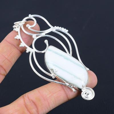 Marquise Blue Rhodochrosite Stone 925 Sterling Silver Mother New Pendant Jewelry