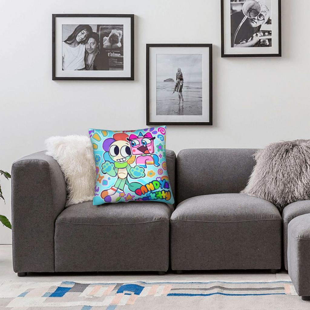 Kissenhülle Dandy's World Spiel Morden Kissenbezug Für Wohnzimmer Sofa Kissenbezüge