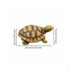 Buoyant Turtle Statue WeatherResistant Figurine Construction Resin Tortoise Model for