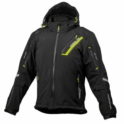 KOMINE Motorcycle Protective Soft Shell Winter Parka-Ife JK-579 1066 For Autumn/Winter/Spring Cold Protection CE Standard Level 2 CE Standard Stretch