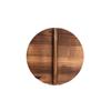 Wooden Anti-overflow Handmade Anti-scalding Pan Lid Iron Pot Cover Cookware Part Fir Wood Pot Lid
