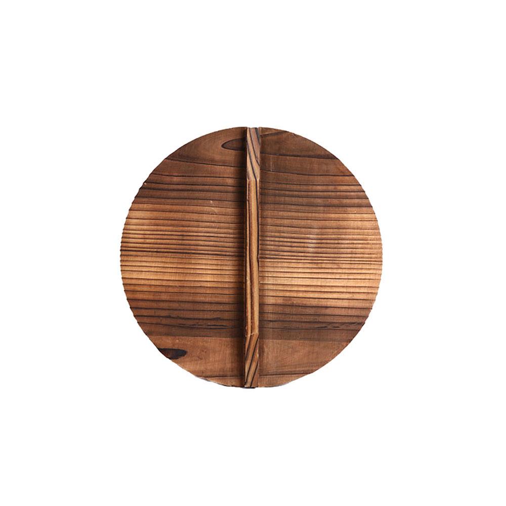 Accessories Anti-overflow Anti-scalding Iron Pot Cover Fir Wood Pot Lid Cookware Part Pan Lid