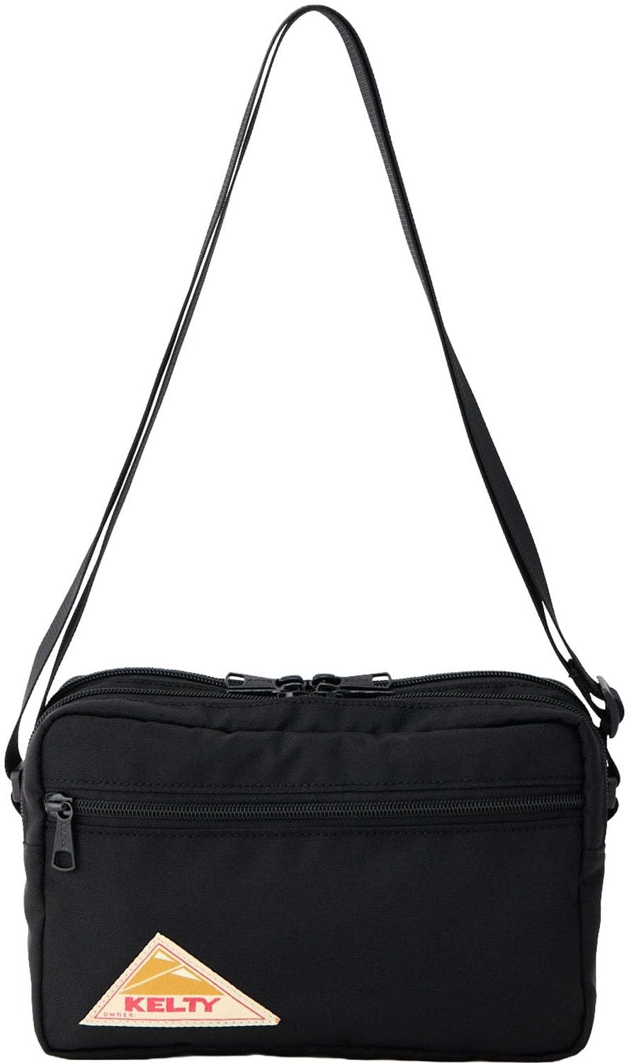 

KELTY Outdoor Shoulder Bag ES RECTANGLE ZIP SHOULDER S 14cm x 23cm x 7cm Black 3259270926 чёрный