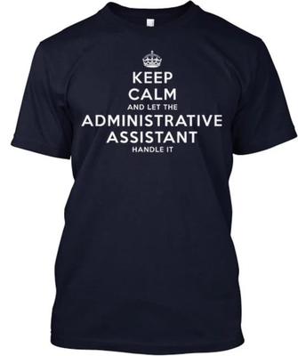 Niech Asystent Administracyjny Tym Zajmie Się Koszulka Wyprodukowano w USA Rozmiar S do 5XL