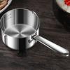 Stainless Steel Oil Pouring Pot Dual Spout Butter Warmer Pot Saucepan  Supplementary Food