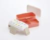 Skater Antibacterial Soft Serving Bento Made In PFLW4AG Ag+ Two-Tier Box, 600ml, Nekotto, Colorful, Japan,