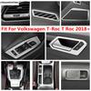 Car Interior Water Cup / Door Speaker / Window Lift / Glove Box Cover Trim Accessories For Volkswagen T-Roc T Roc 2018 - 2025