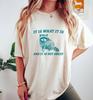 It Is What It Is And It Is Not Great - Vintage Drawing T Shirt, Raccoon Meme T Shirt, Funny Trash Panda T Shirt, Unisex Tee