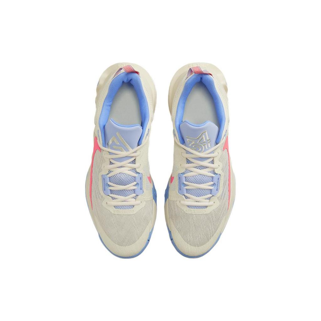 Nike Giannis Immortality 2 Coconut Milk Hot Punch Muži Tenisky Krémová Univerzita-Modrá Světlá-Orewood-Hnědá DM0825-103