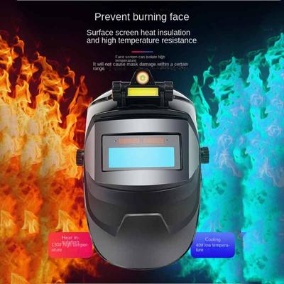 Variable Light Adjustment Welding Masks Auto Darkening Color Welding Facemask Protective Welding Helmet Electric Welding