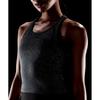 Lululemon Swiftly Tech Cropped Round Neck Racerback Tank Top 2.0  Sparkle Black Rainbow Lurex