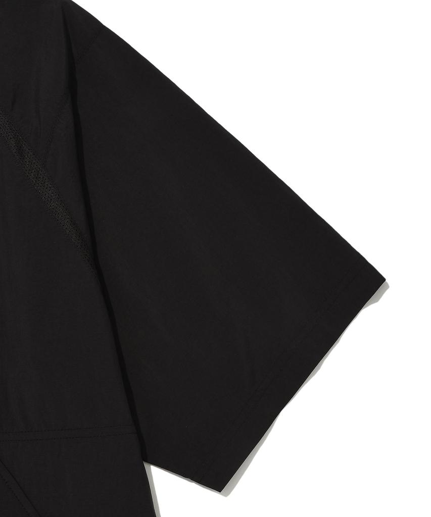 Wacky Willy Half Sleeve Anorak Jumper Black
