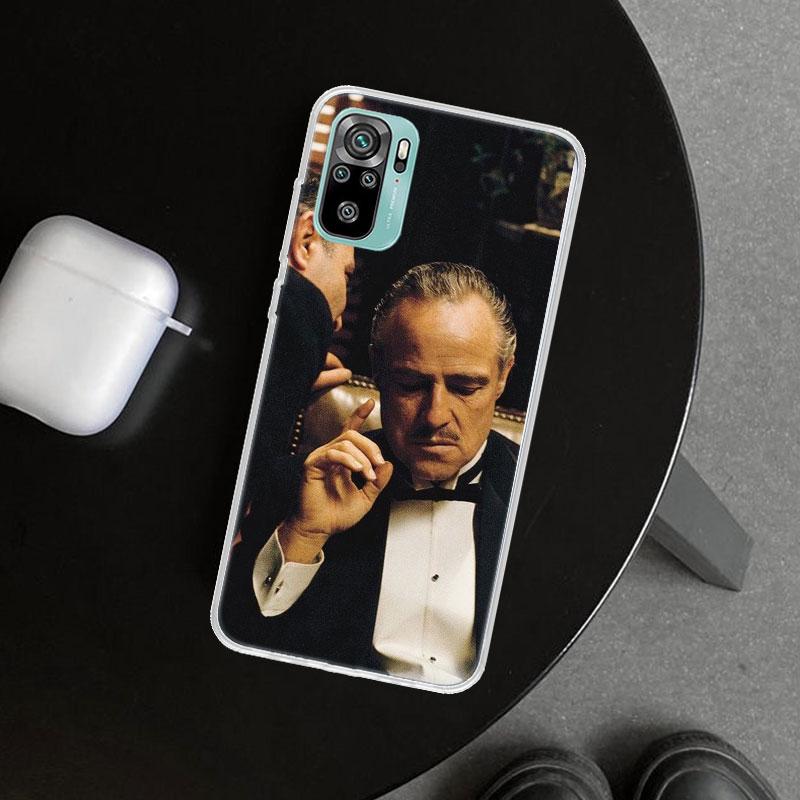 

The Godfather TV Phone Case Cover for Xiaomi Redmi Note 15 14 13 12 11 Pro Plus 14S 12S 11S 11T 11E 10S 10 Customized Fundas Red Redmi Note 13 Pro 4G