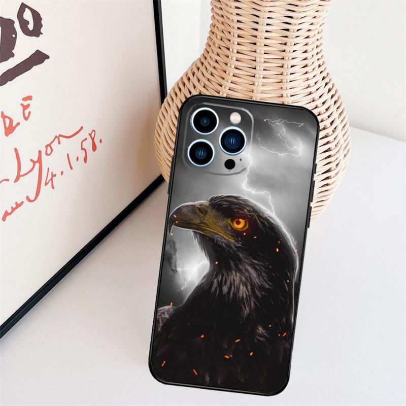 Eagle Hawk Bird Animal Phone Case For iPhone 16 Pro Max 15 14 13 11 12 17 Pro Max mini 15 16 Plus 16e 17 Air Cover