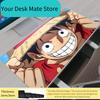 Mouse Pad Notbook One Piece Luffy Gaming Large Keyboard NonSlip Rubber Computer Carpet Desk Mat PC Gamer MousePad Youth Gifts