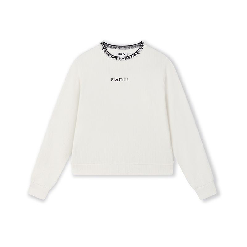 

Fila Повседневная модная футболка с длинным рукавом, женский топ, белый F11W514203FWT XL