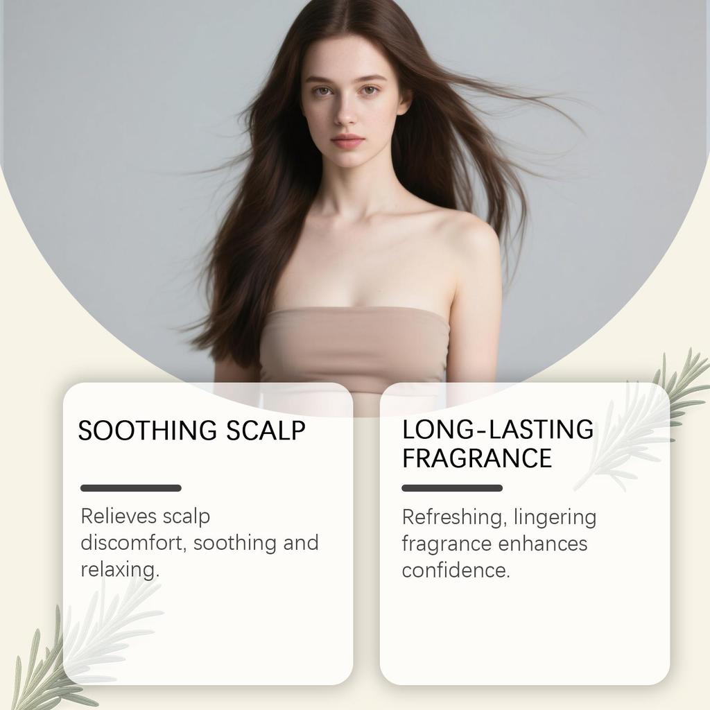 Rosemary Biotin Shampoo And Conditioner Set For Anti Loss Oil Control Strengthening Hair Root Cleaning Scalp Hair Growth Essence