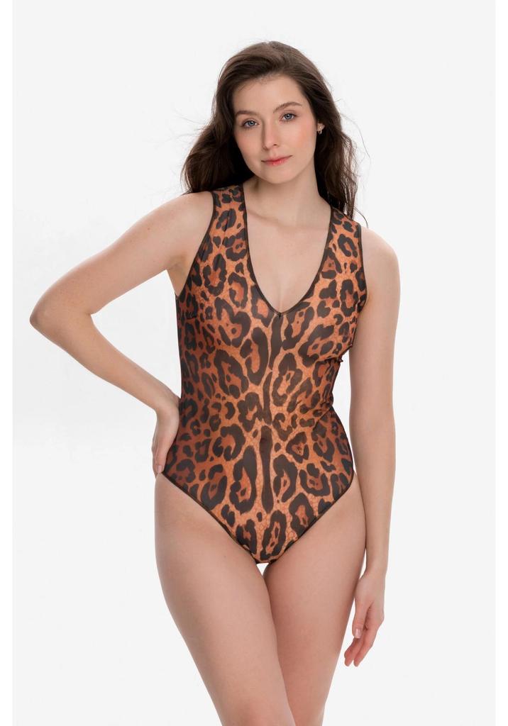 2025 Best-Selling Light-Permeable Quick-Drying Smart Swimsuit with Printed Design