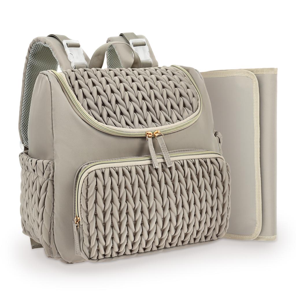 Diaper Bag Backpack Baby Girl Boy Nappy Changing Station Large Capacity Multifunctional Crib Nursing Mommy Travel Bag