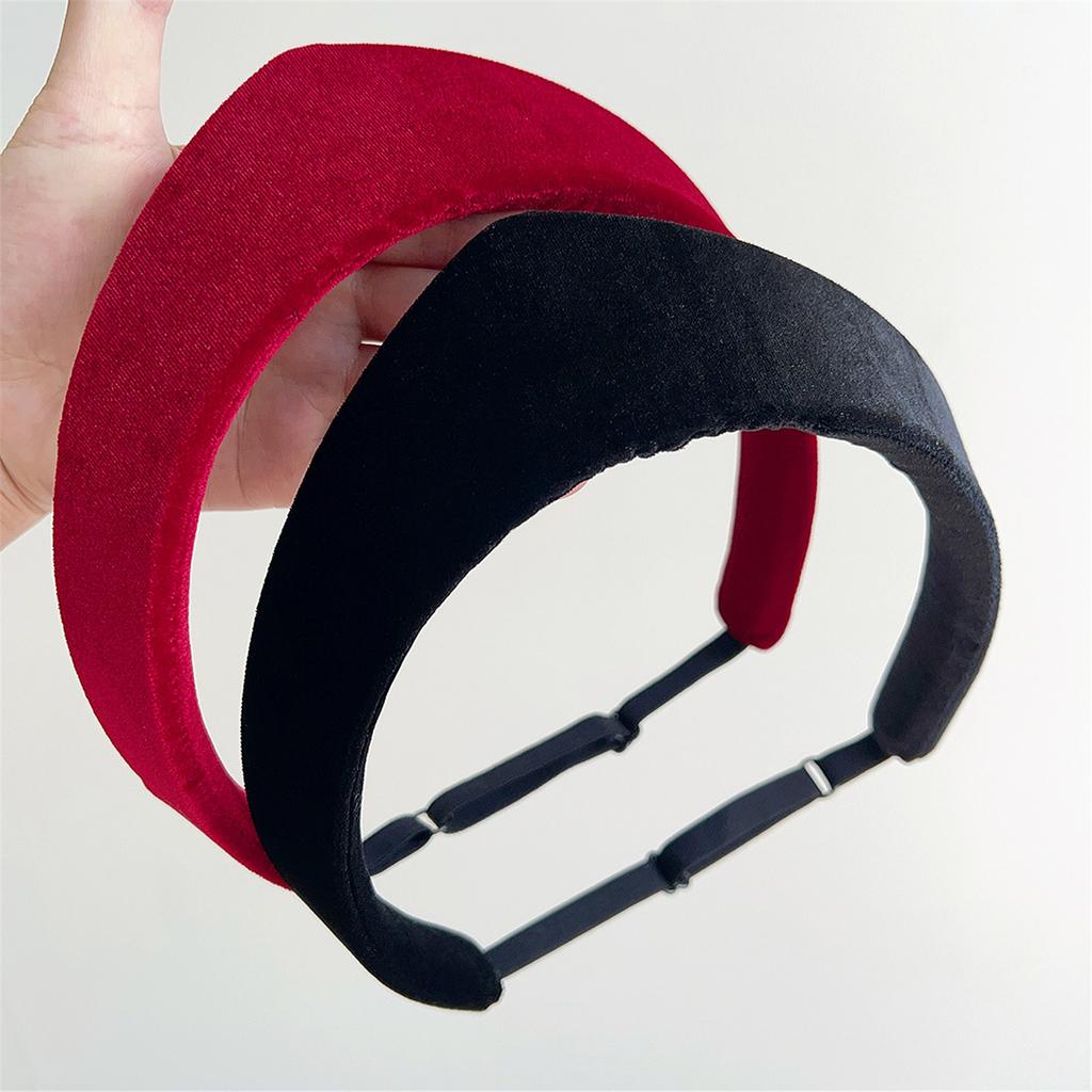 Retro Velvet Headband For Women Girls Kids Soft Non Slip Hair Accessory For Daily Parties Events