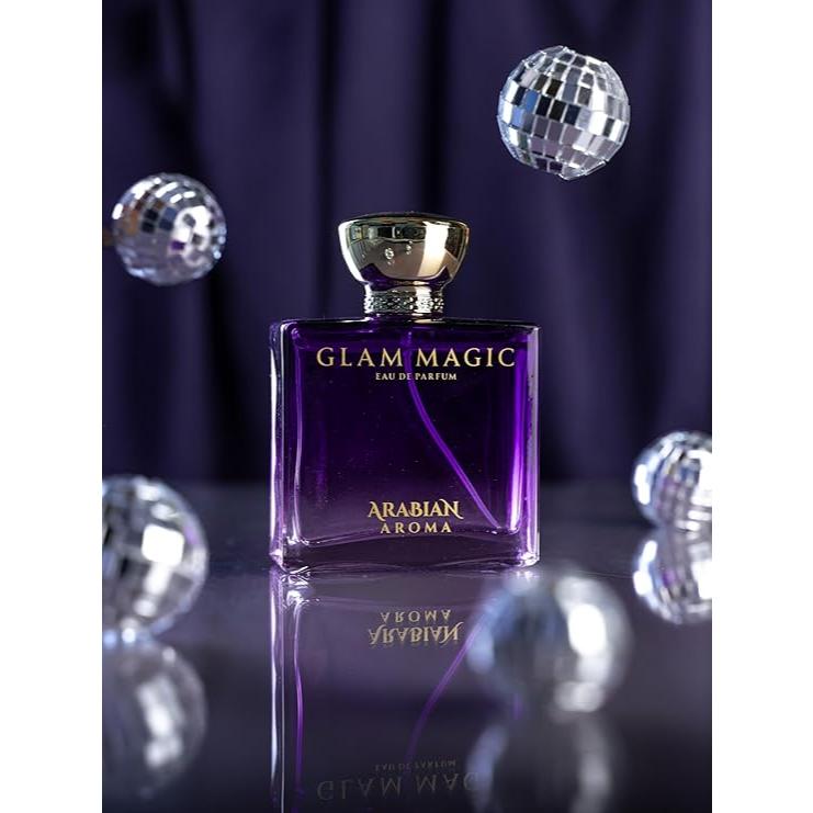 Glam Magic Women's Perfume | Long Lasting Perfumes for Women | Floral Perfume -Women and Girls' perfume | Eau De Perfume (100ml)