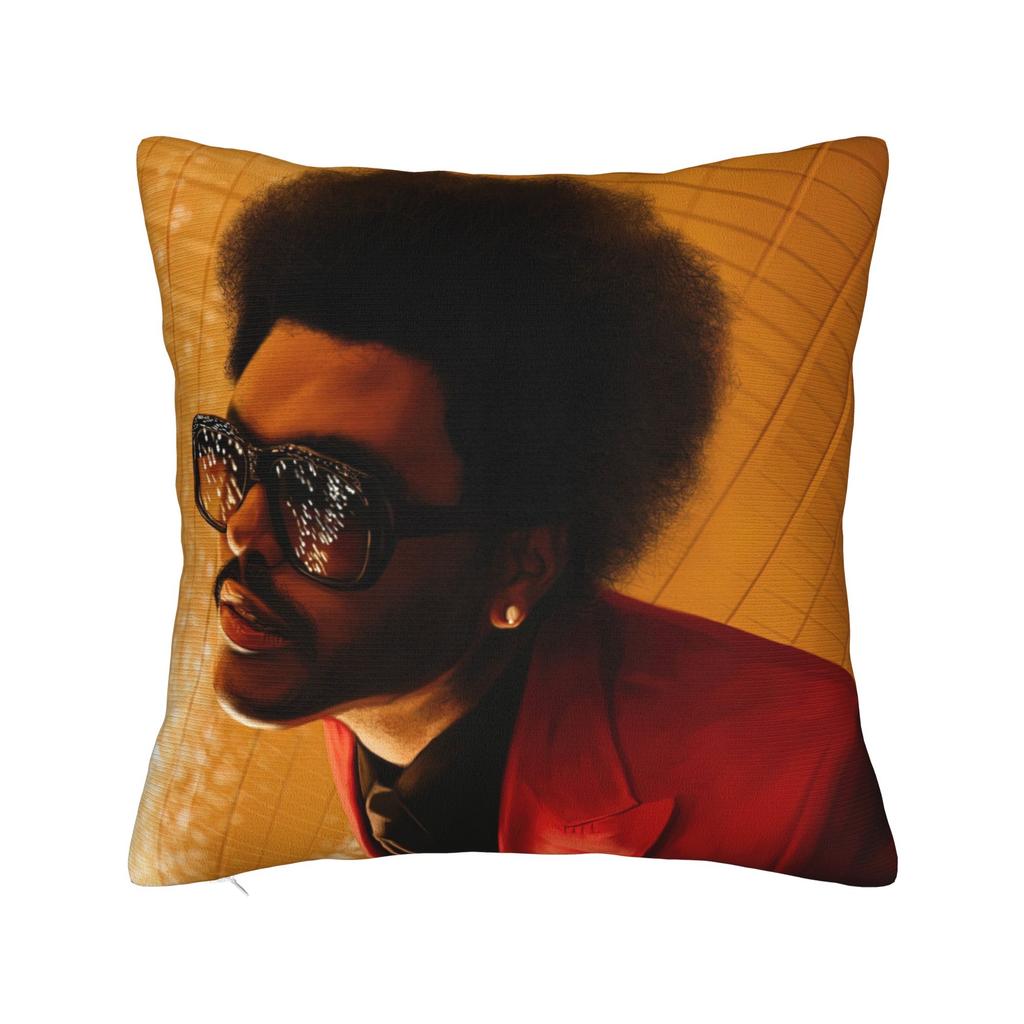 The Weeknds Rapper Singer Pillowcase Soft Cushion Cover Decorative Pillow Case Cover Living Room Square