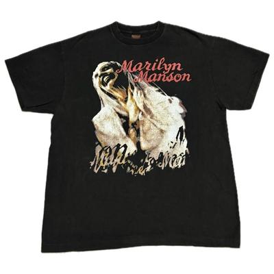 Camisa Vintage 1996 Marilyn Manson Sweet Dreams Are Made of This XL RARA REIMPRESSÃO