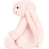 JELLYCAT Bonnie Rabbit series shy bunny rattle pink N cute vocalisation doll plush doll sitting height 18cm high