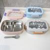 Cute Cartoon Divided Lunch Box