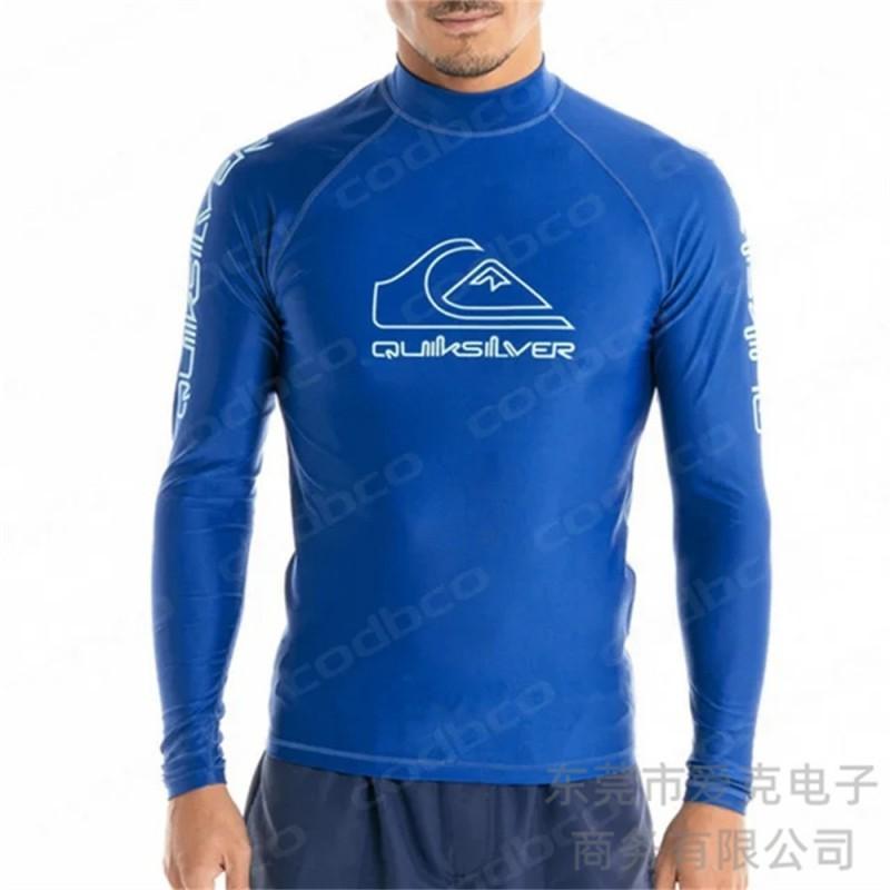 QUIKSILVER Diving Suit Men s Split Snorkeling Anti-floating Jellyfish Quick-drying Long-sleeved Swimsuit Surfing XXS