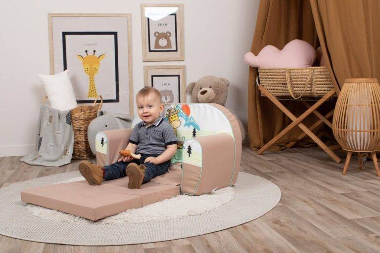 mini sofa print - hippo