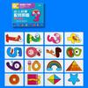 Montessori Peuter Puzzelkaarten Speelgoed Voor Kinderen 2 Jaar Legpuzzel Matching Spel Educatief Speelgoed Cartoon Vorm Cognitieve Training Cadeau